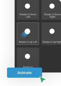 Zoom, Bounce, Flip, or Fade