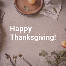 Happy Thanksgiving!