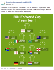 World Cup - Ernie's dream team