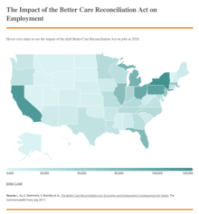 The Impact of the Better Care Reconciliation Act on Employment