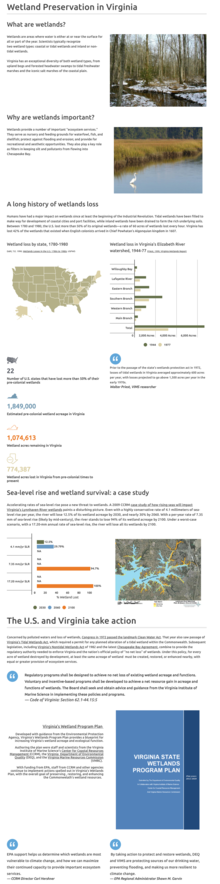 Wetland Preservation in Virginia